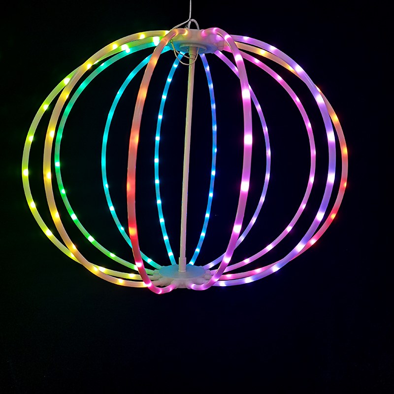 Detachable Tubular Led Globe Lights -RGB 40/50/60CM
