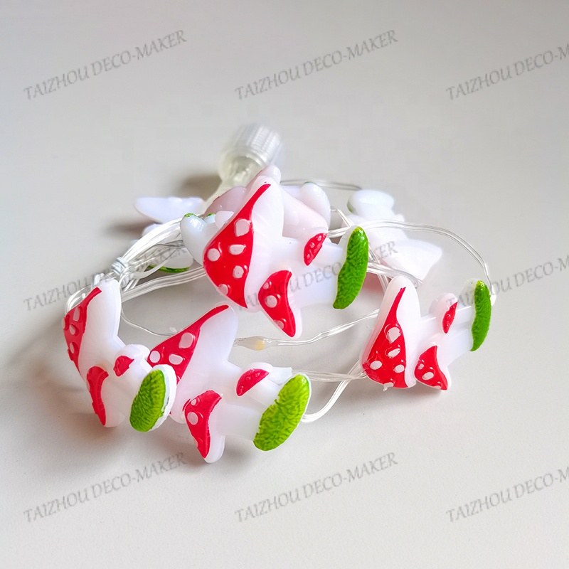 PVC coated wire light-mushroom
