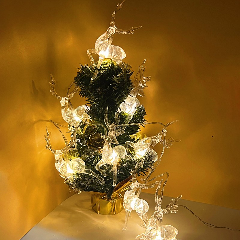 PVC coated wire light-deer