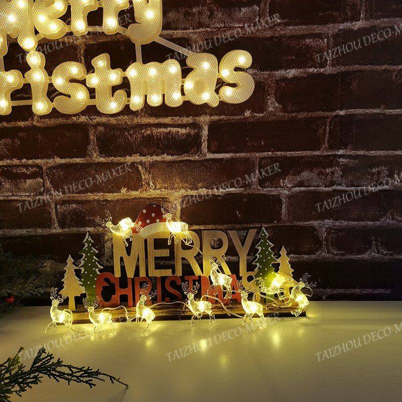 PVC coated wire light-deer