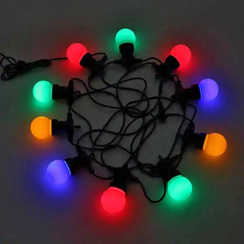 Outdoor Patio String Lights-color bulb