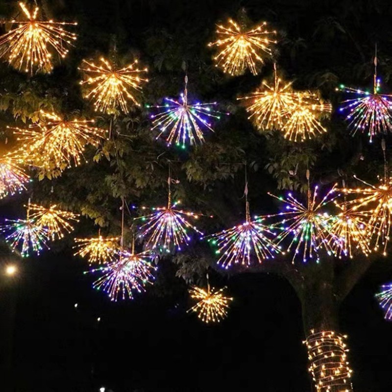 Hanging Firework LED string light