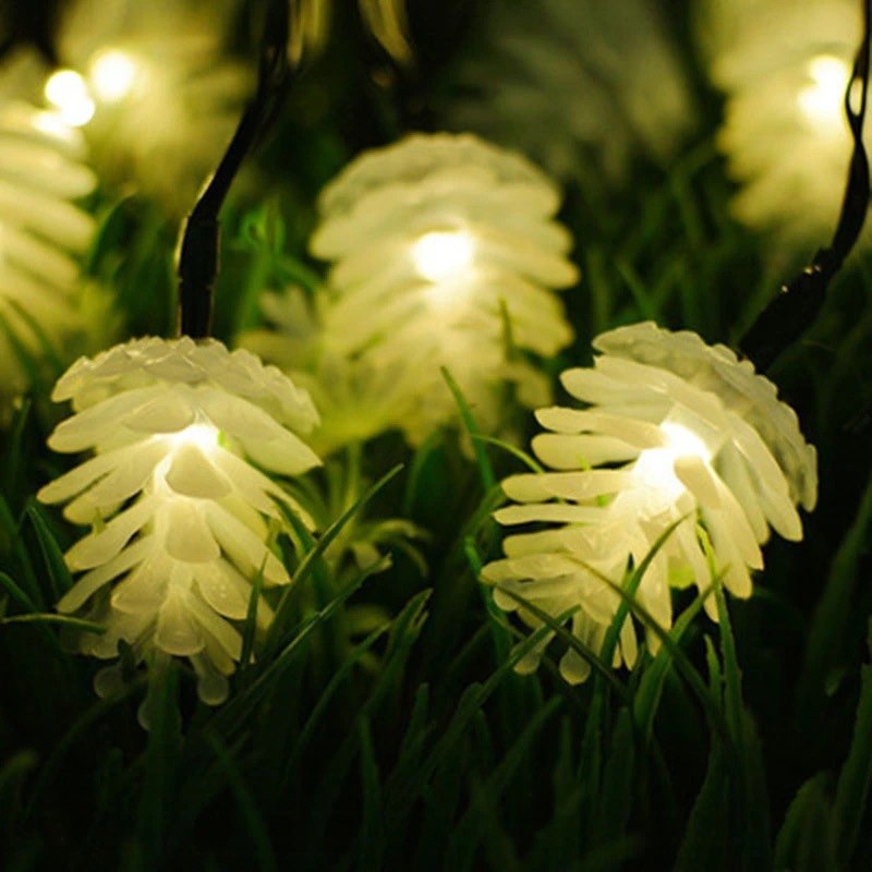 3AA pinecone LED string light