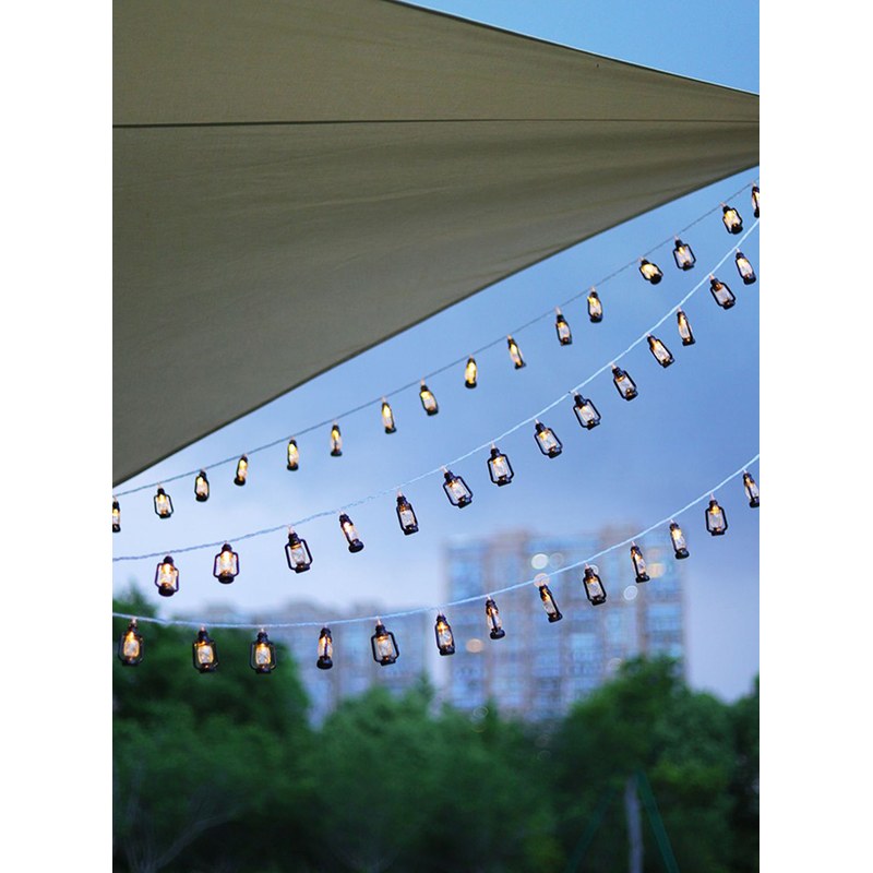 3AA Vintage kerosene bottle LED string light