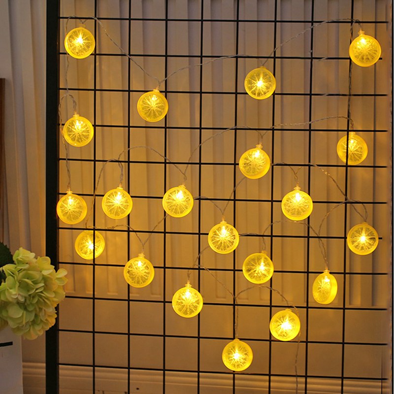 3AA Lemon shaped LED string light