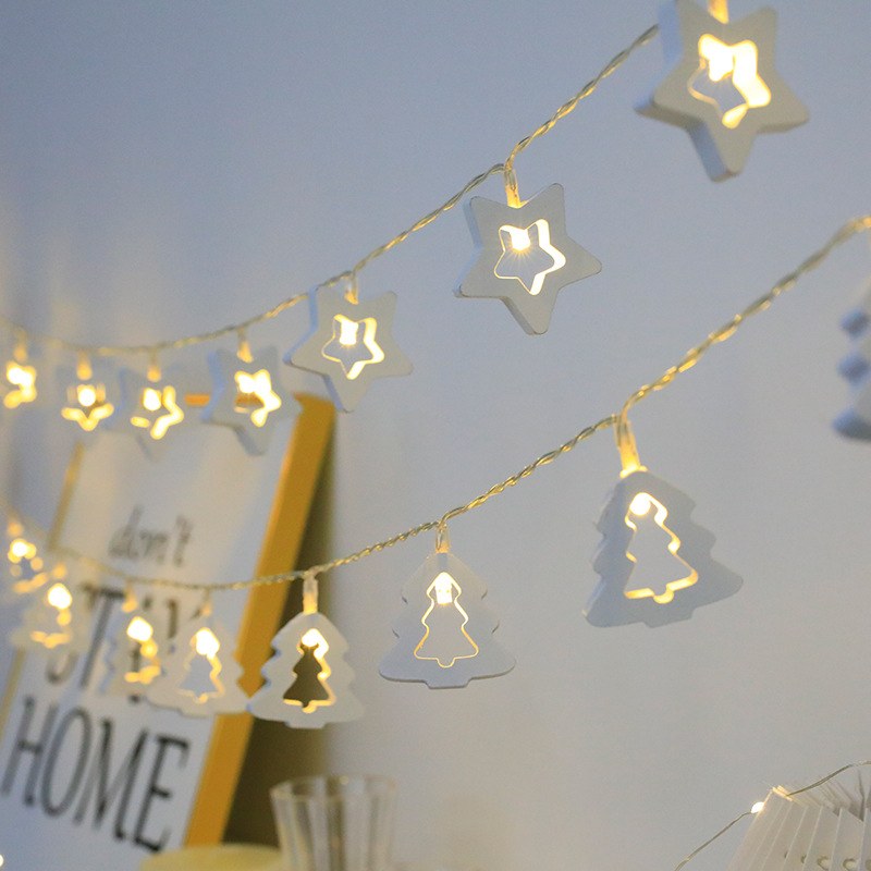 3AA Wooden tree LED string light