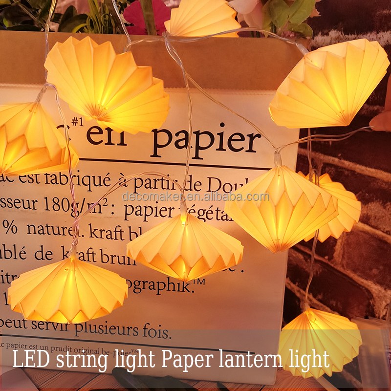 Paper lantern led string light