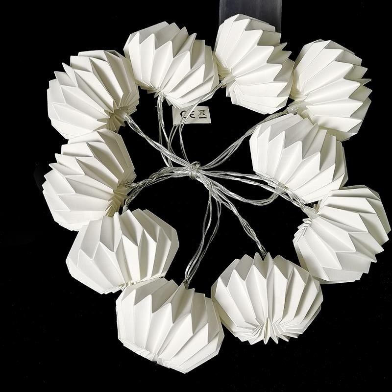 Paper lantern led string light