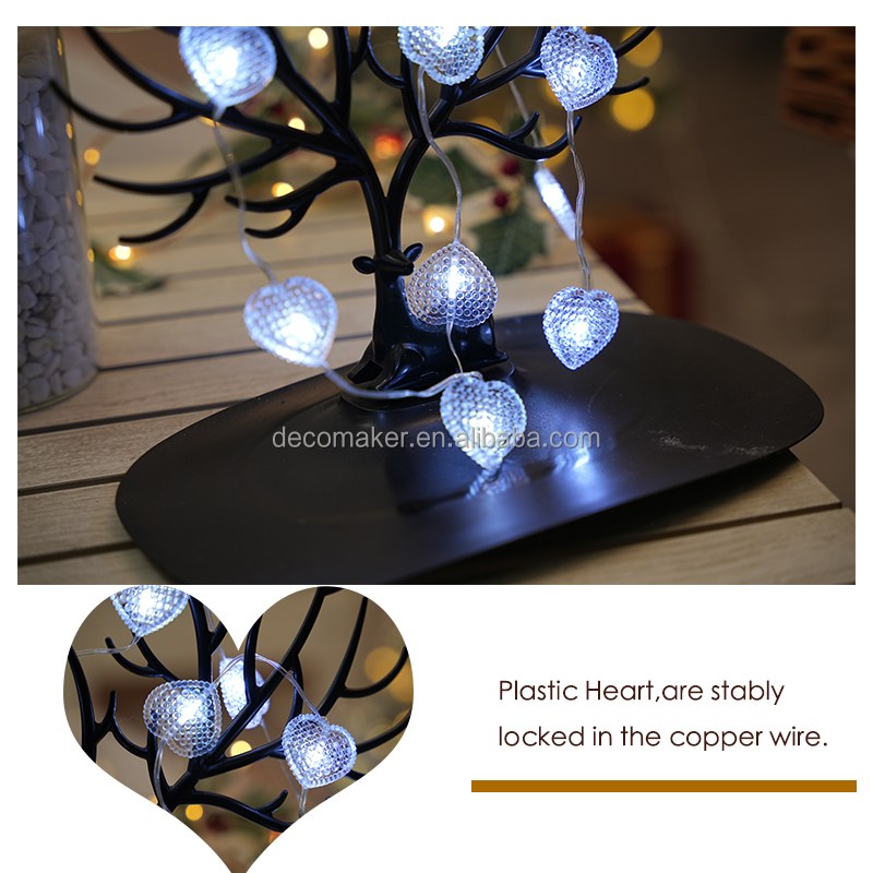 PVC coated wire light-Heart