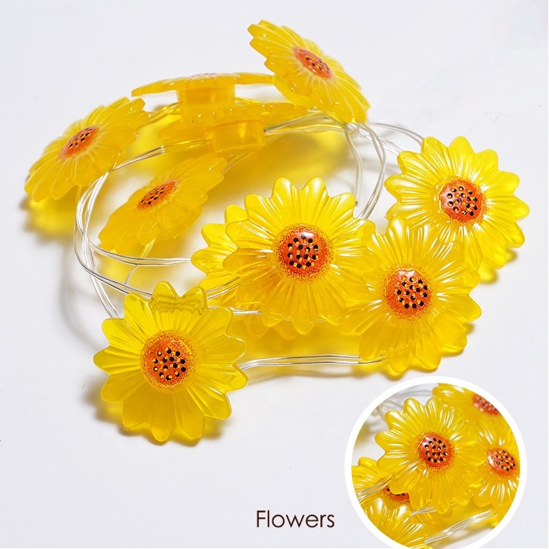 PVC coated wire light-Flower