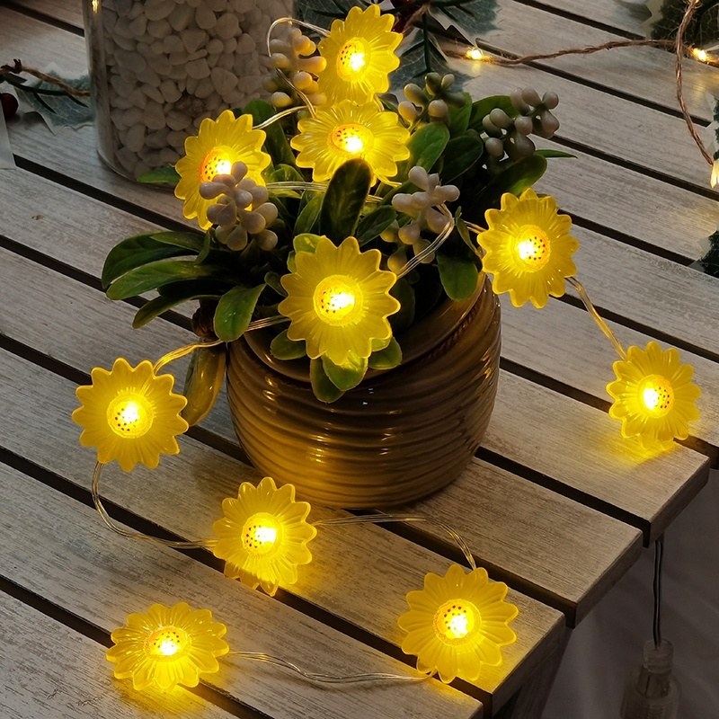 PVC coated wire light-Flower