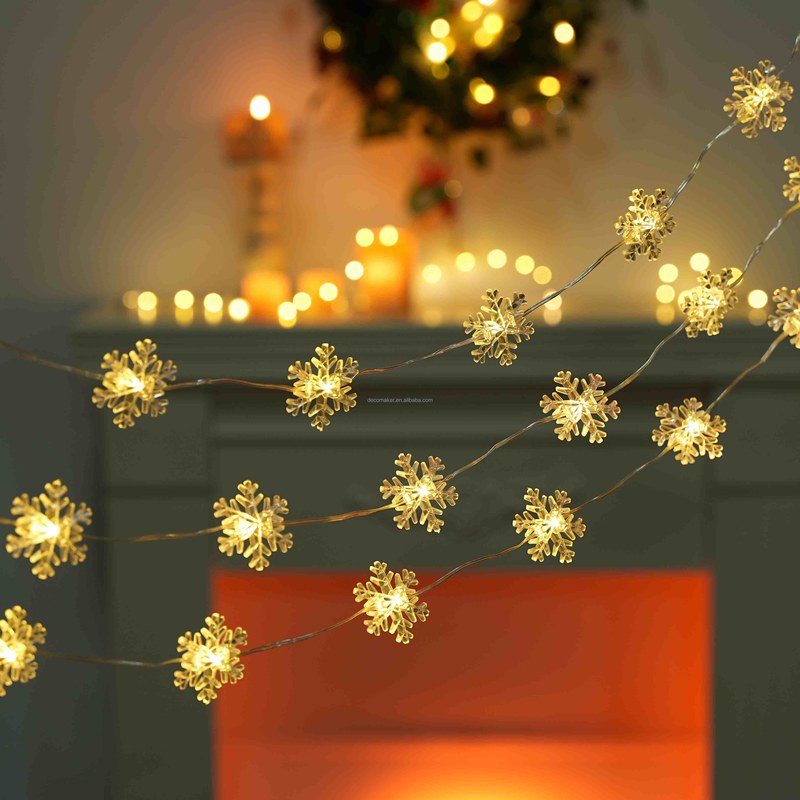 PVC coated wire light-Snowflake