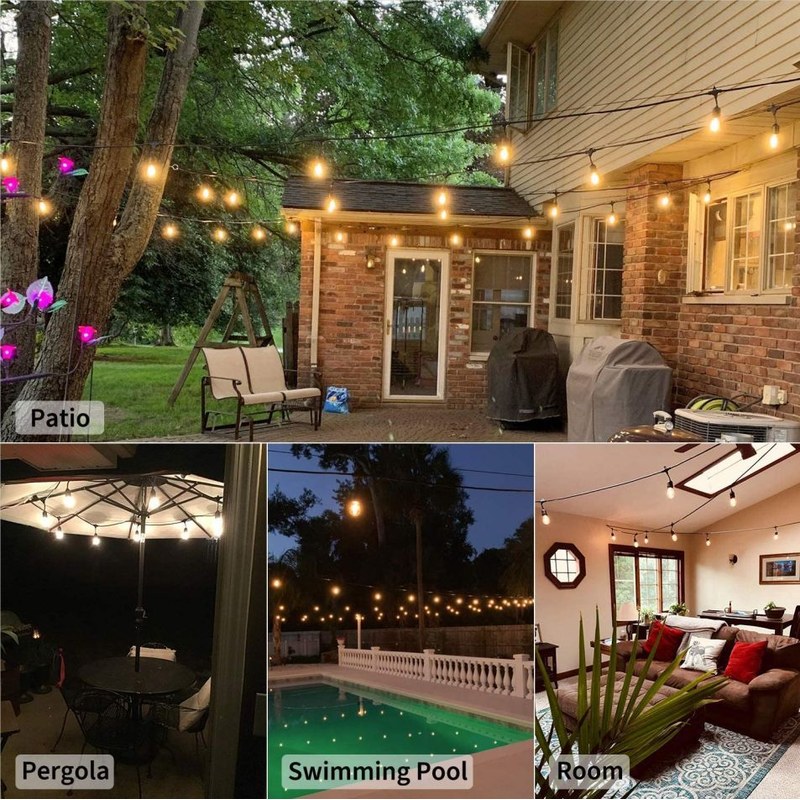 S14 Patio Led Outdoor String Lights