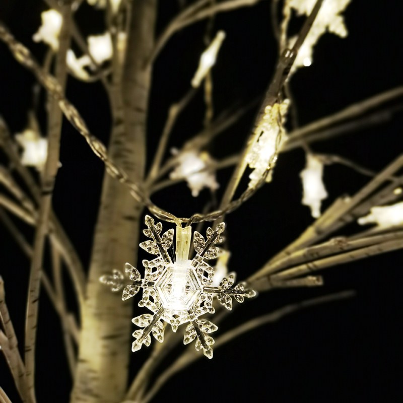LED Fairy Lights Shining snowflake Decorative Lighting