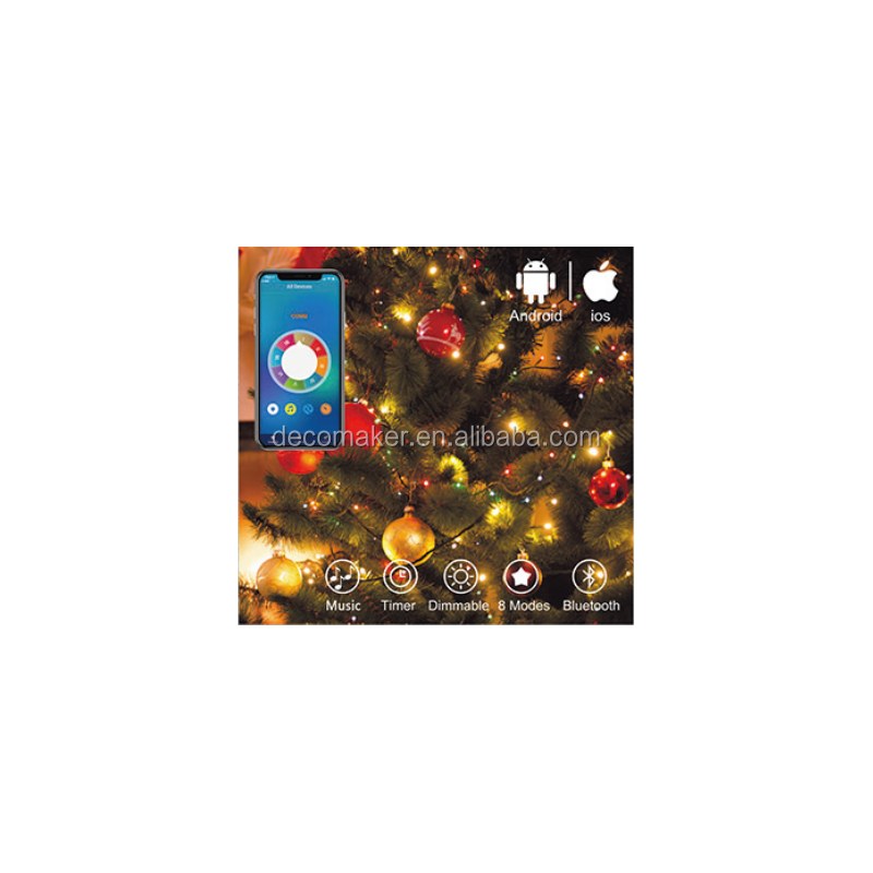 DSL-BT series APP Control string light with Music Wireless outdoor