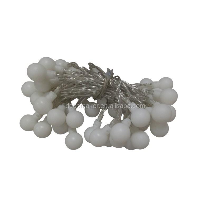 3 Times+4 Dimmer+11 Function USB powered, warm white multicolor changing 3D WRGB PP ball string light
