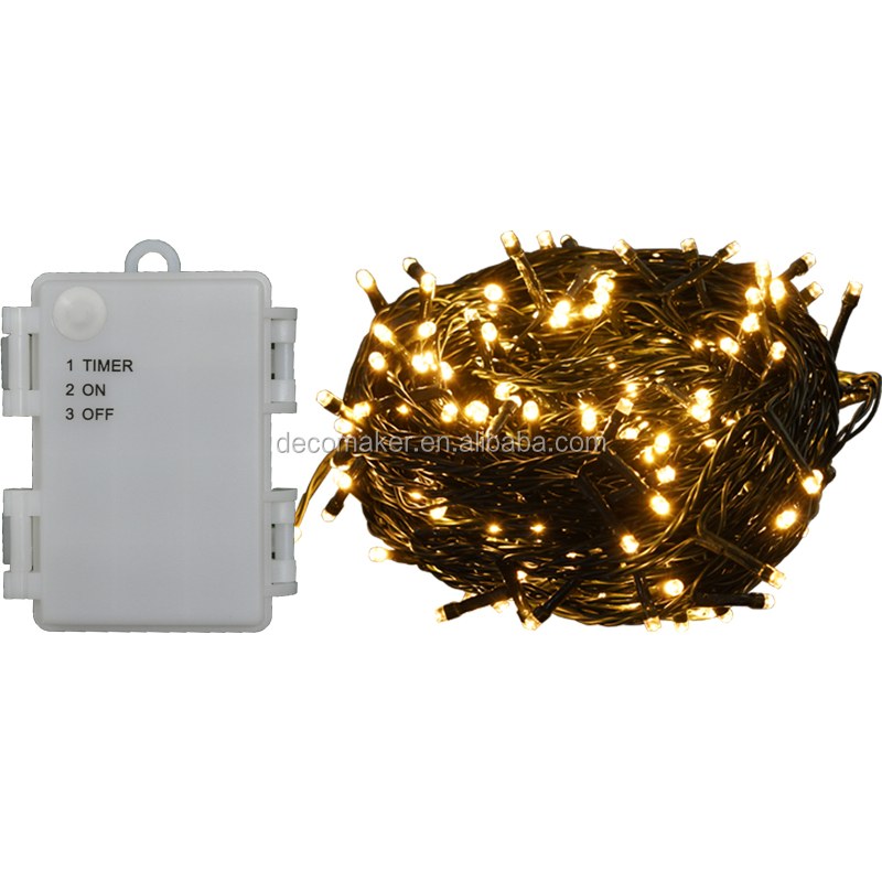 DBL-IP44-WW LED string light outdoor powered by IP44 Battery Box