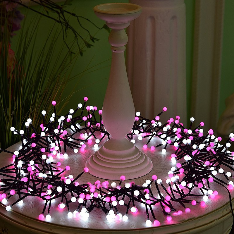 Firecracker Cluster String light-φ10 PP ball