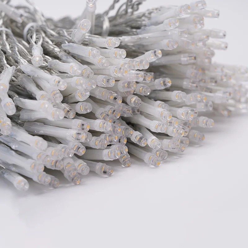 LED string light-transparent cable with Remote
