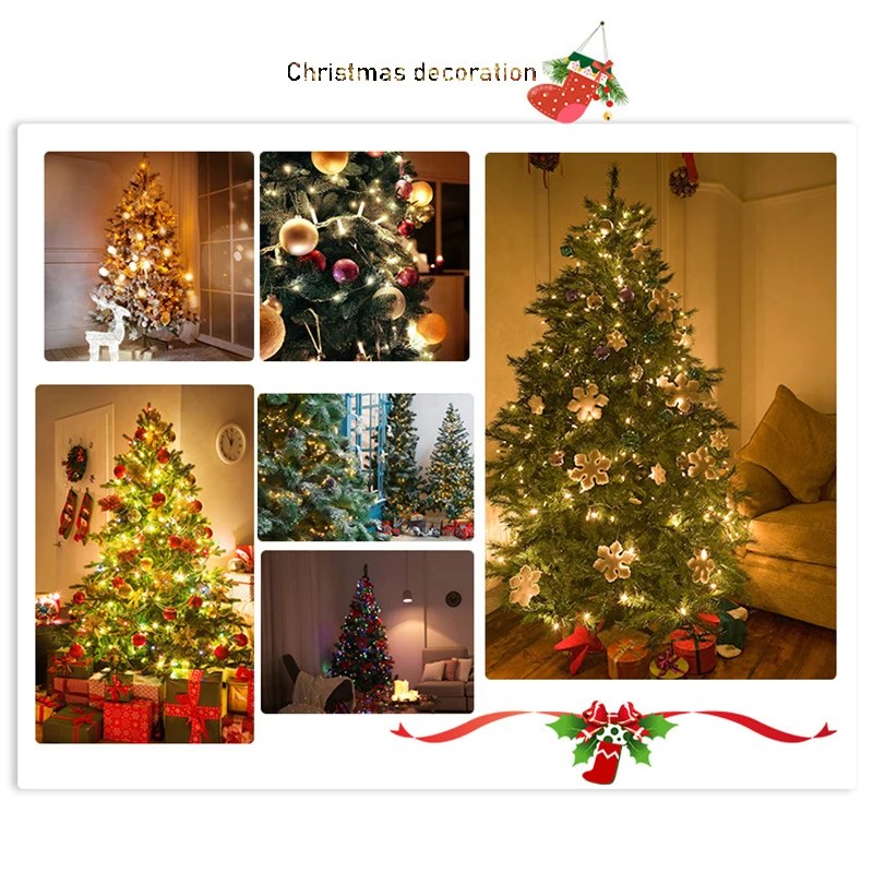 LED string light-transparent cable with Remote