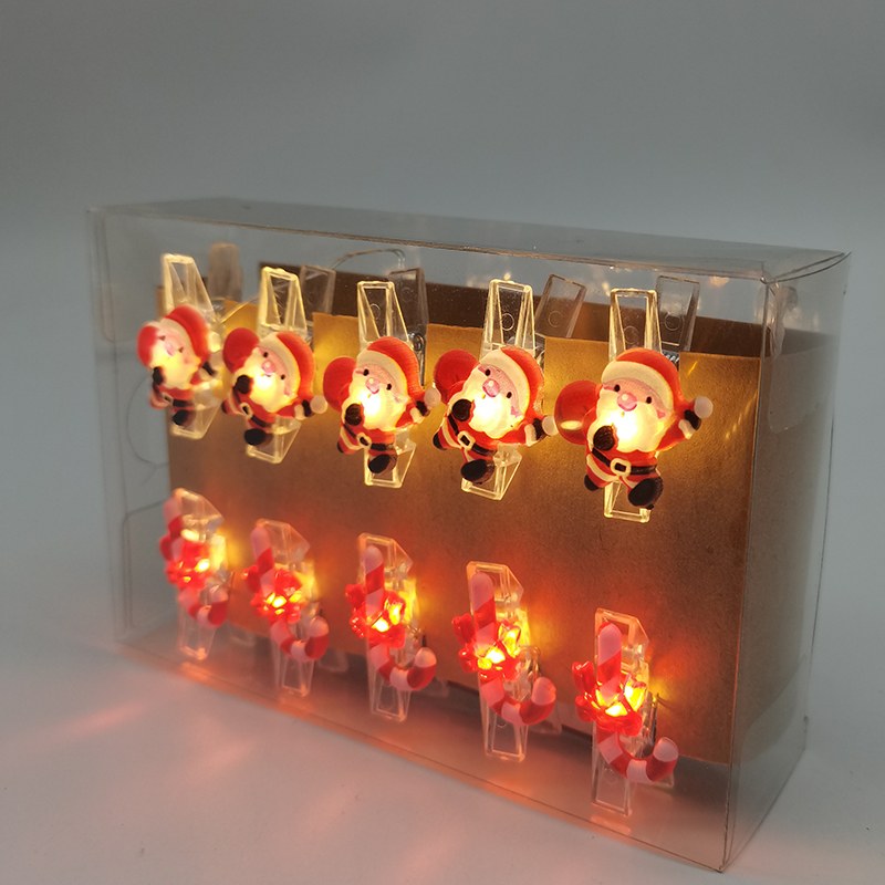 Copper wire light-with photo clips