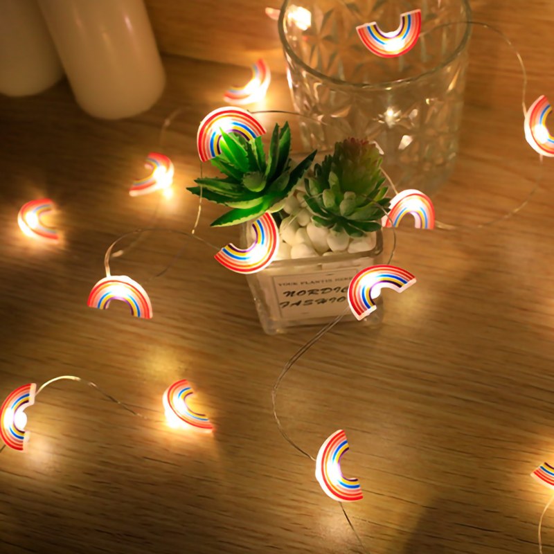 Copper Wire light-Rainbow