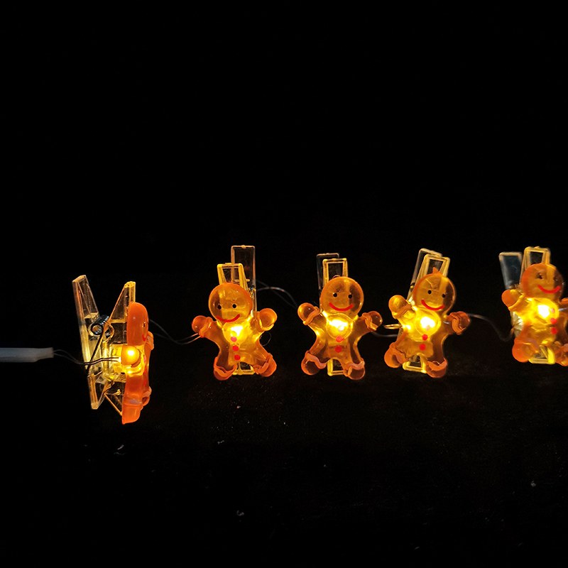 Copper wire light-with photo clips