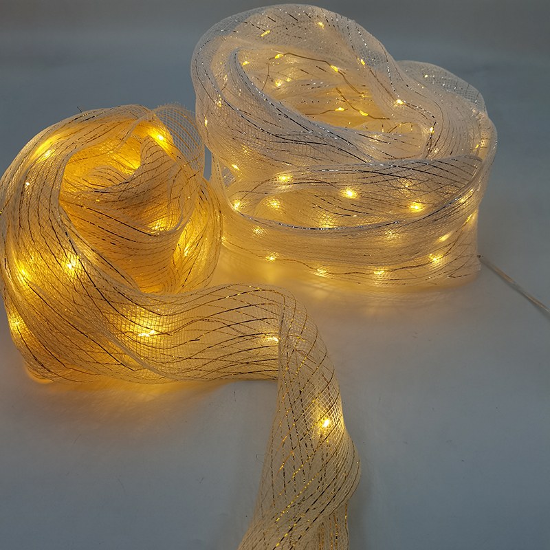 Decoration light-5M 10M silk ribbon light