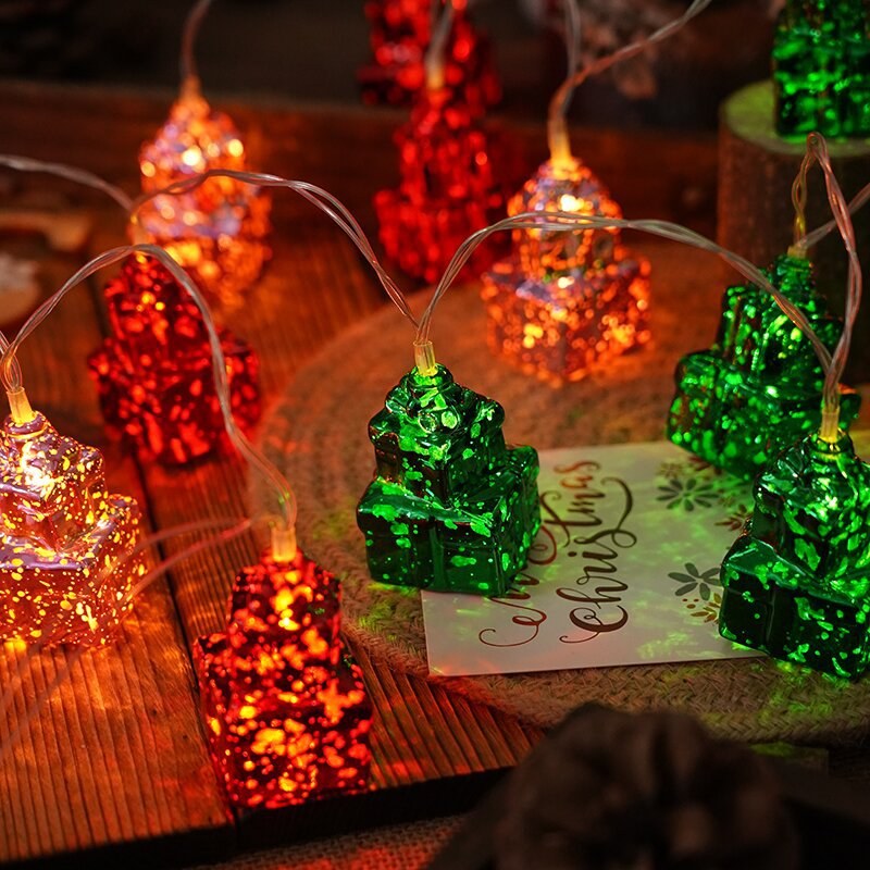 LED string light-gift box
