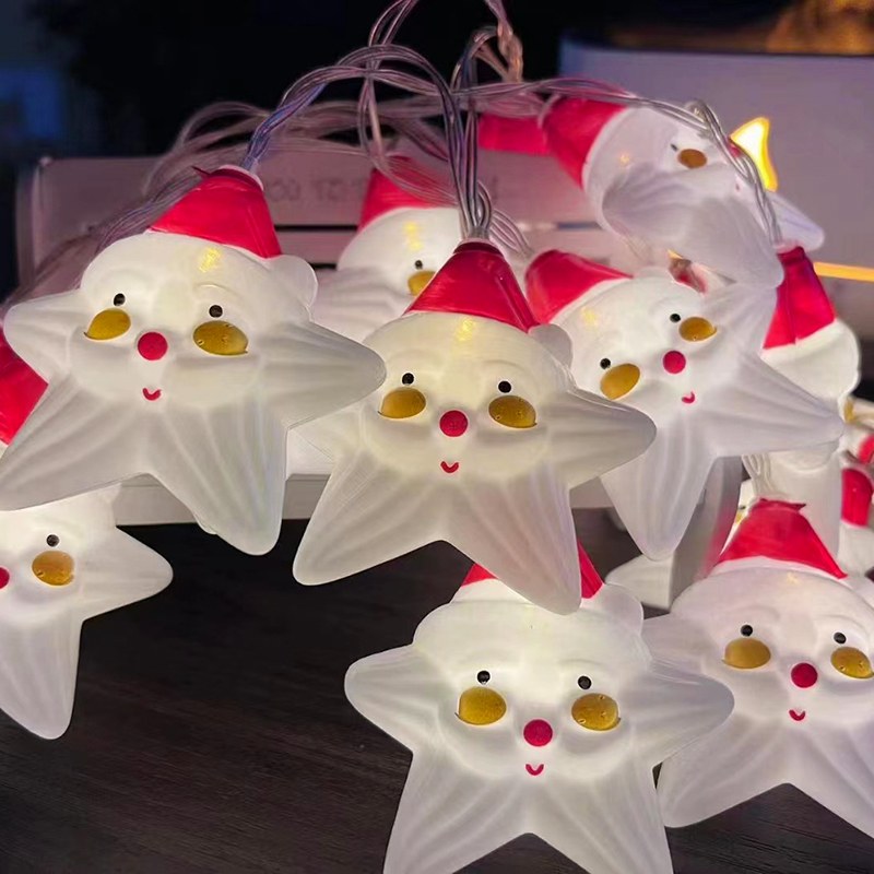 LED string light-Santa Claus star – YZ-20142
