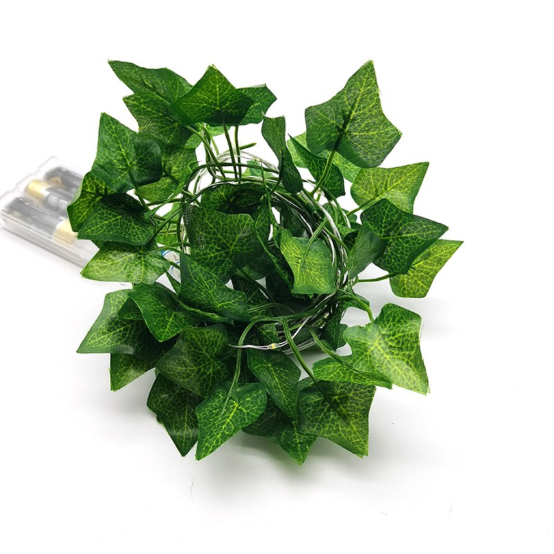 Copper wire light-plants vines