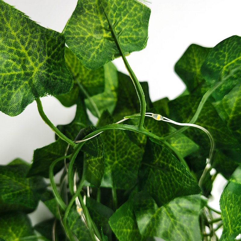 Copper wire light-plants vines