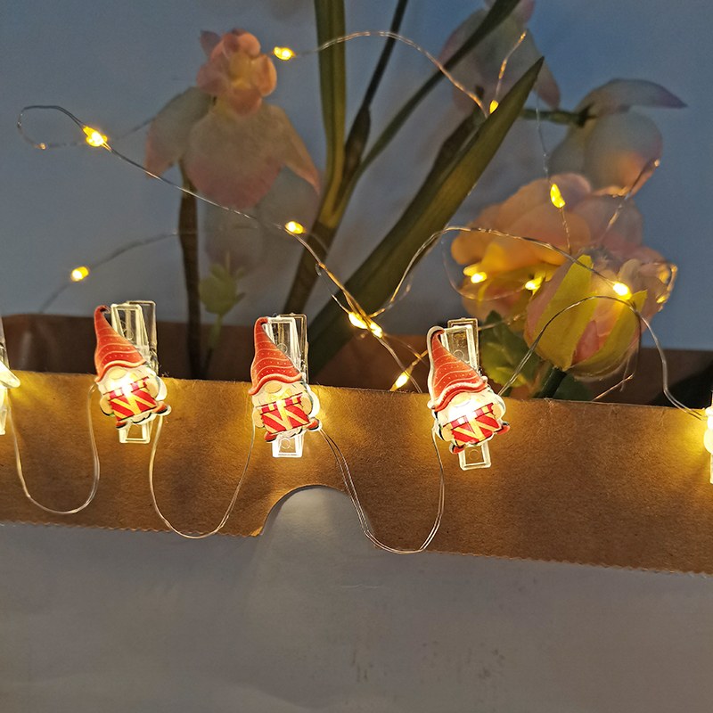 Copper wire light-photo clips