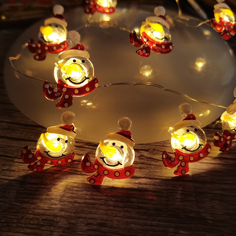 Copper wire light-Snowman – YZ-20169