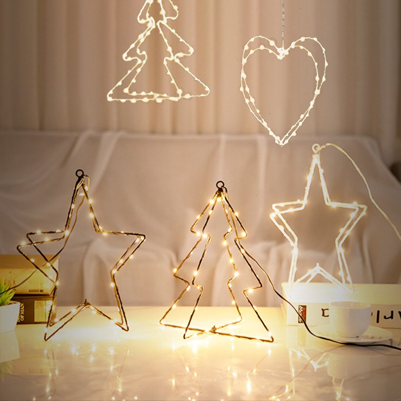 Decoration Light-foldable star/tree/heart