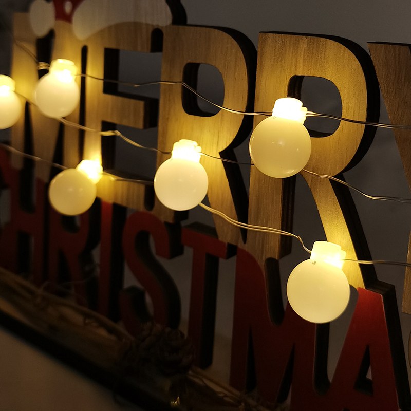 Copper wire light-plastic ball