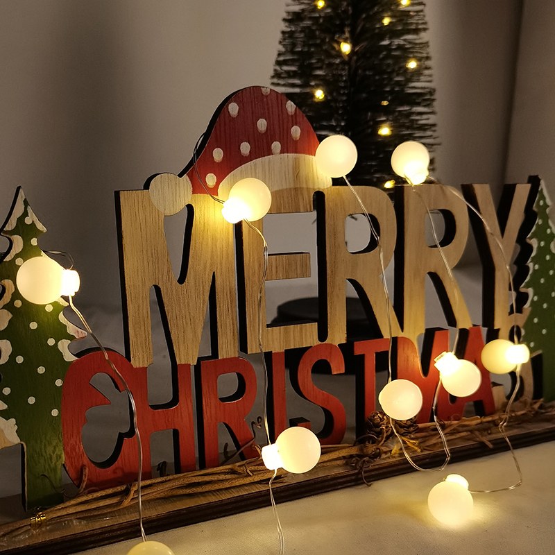 Copper wire light-plastic ball