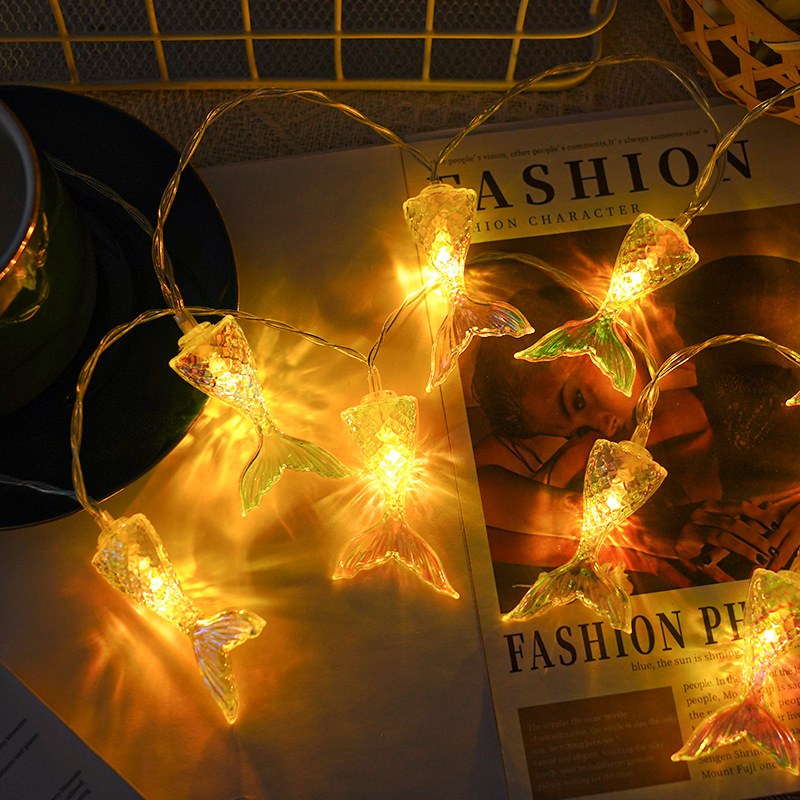 LED string light-mermaid