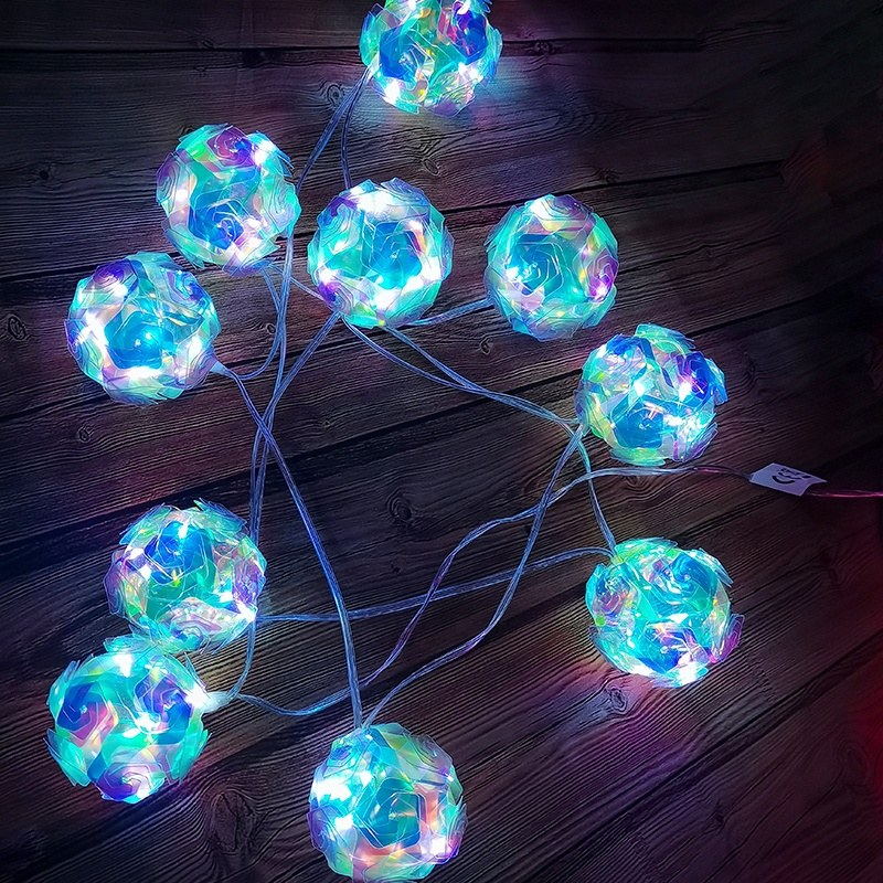 LED string light-rose
