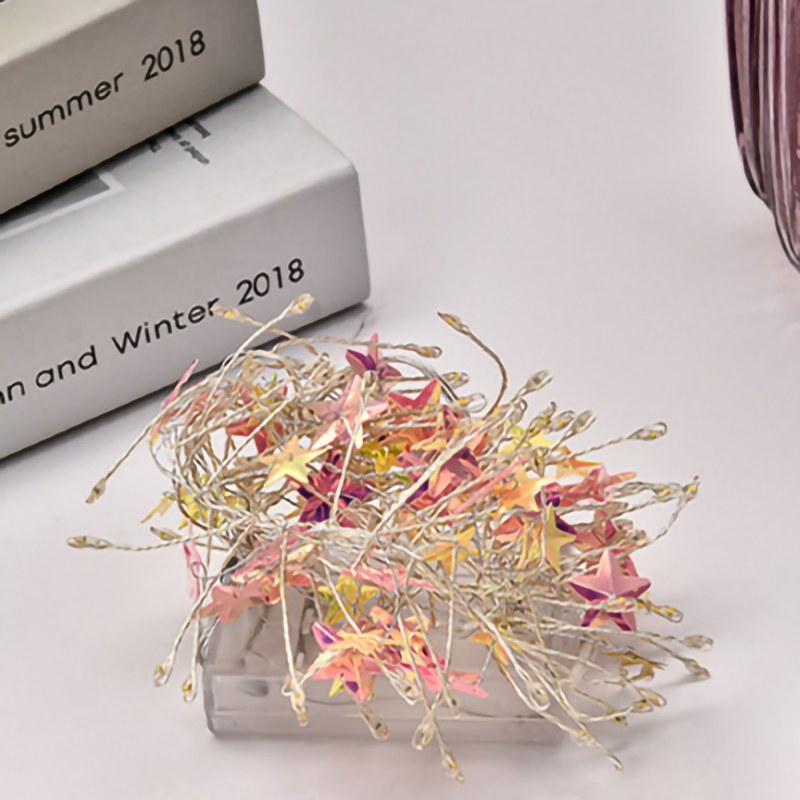Copper wire string light