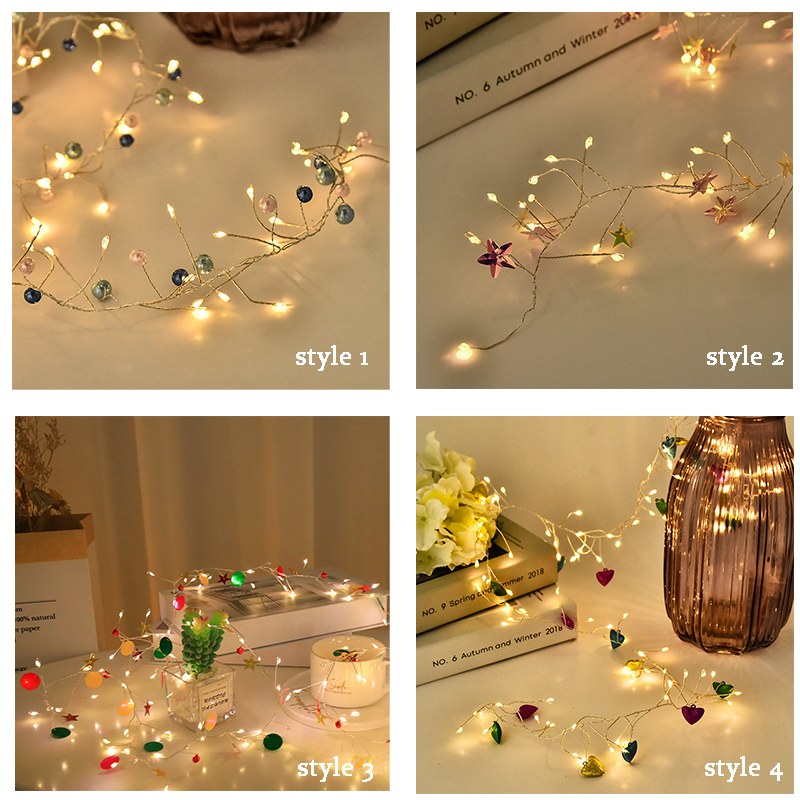 Copper wire string light