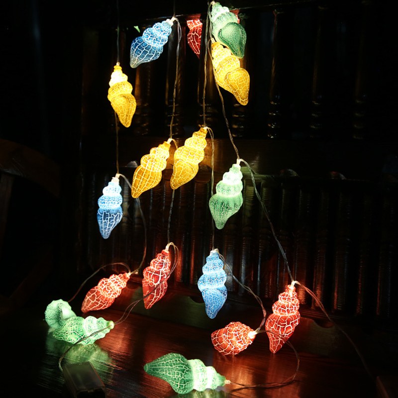 LED string light–Cracked conch