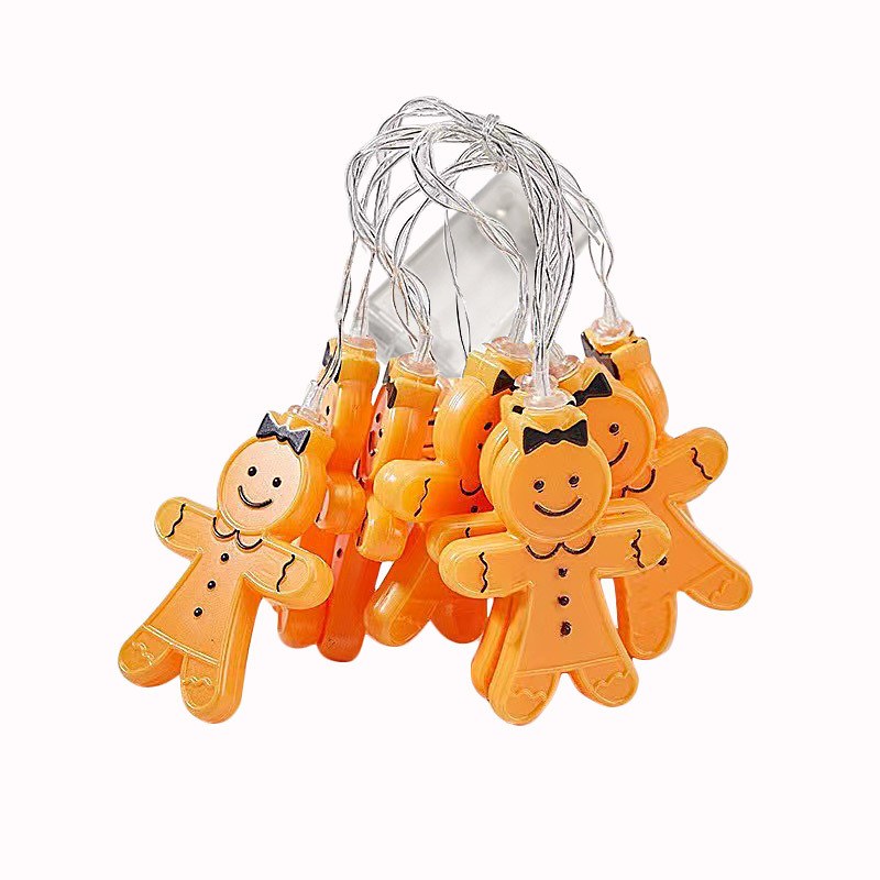 LED string light–gingerbread man