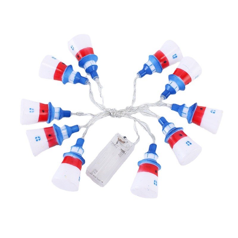 LED string light– lighthouse