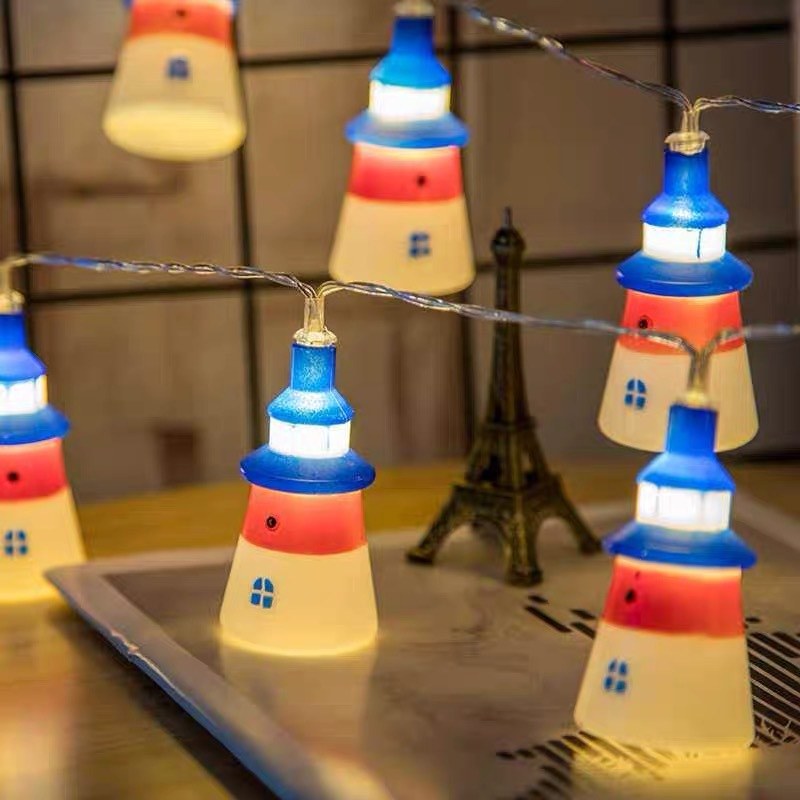 LED string light– lighthouse