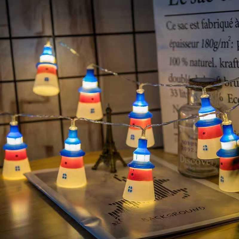 LED string light– lighthouse