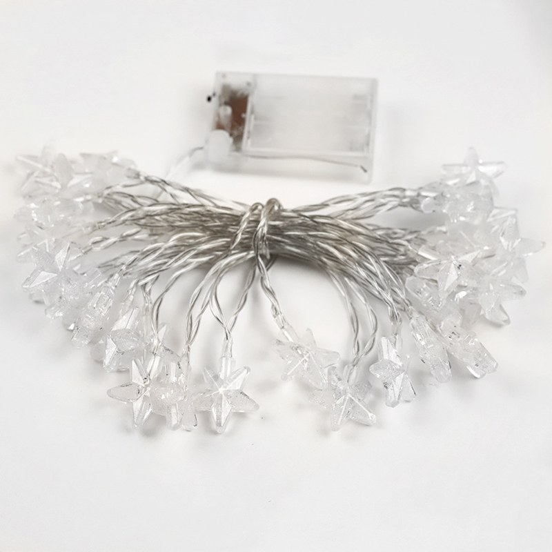 LED string light–crystal star