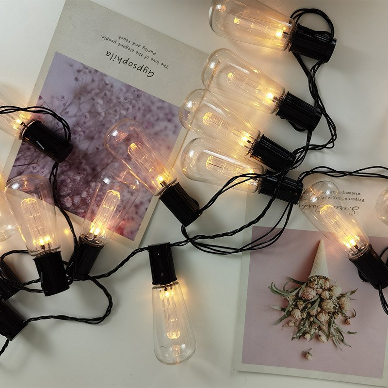 Bulb string light-3AA with remote