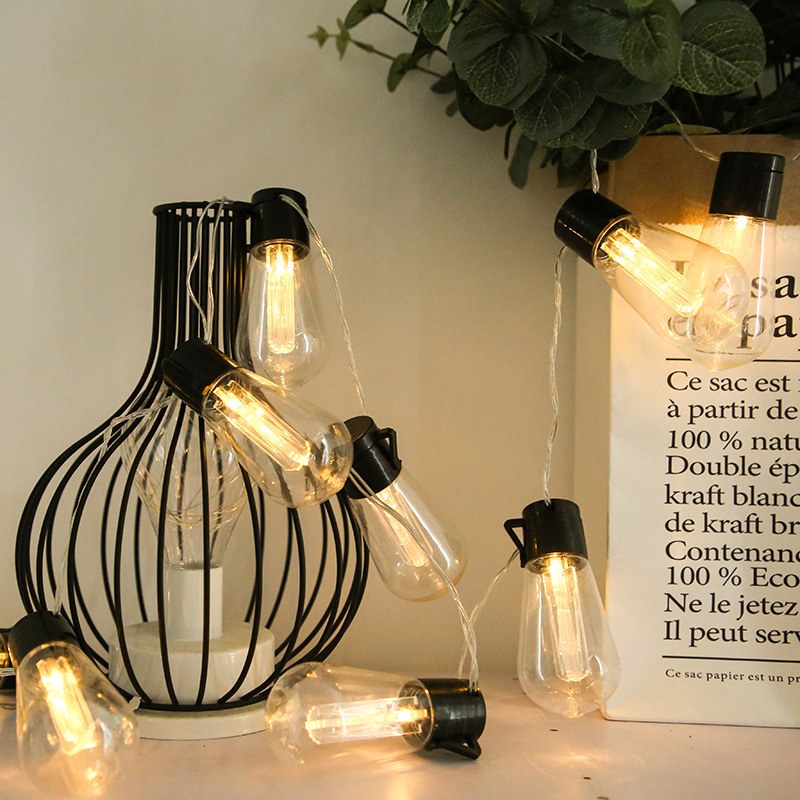 Bulb string light-3AA with remote