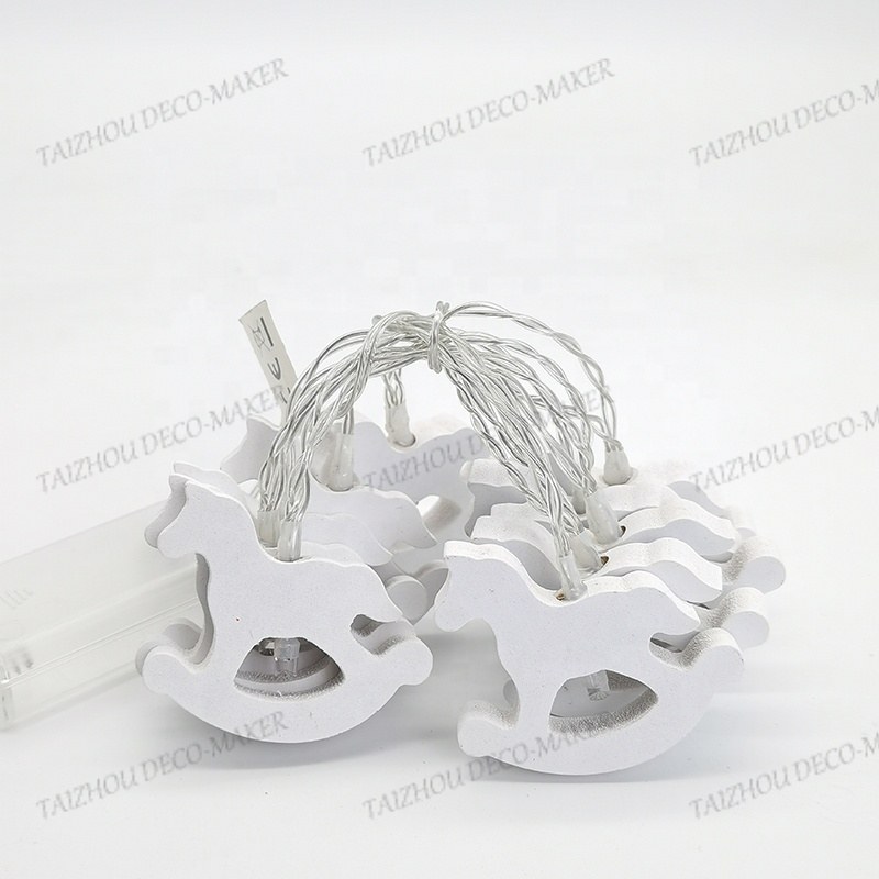 LED string light-wooden horse